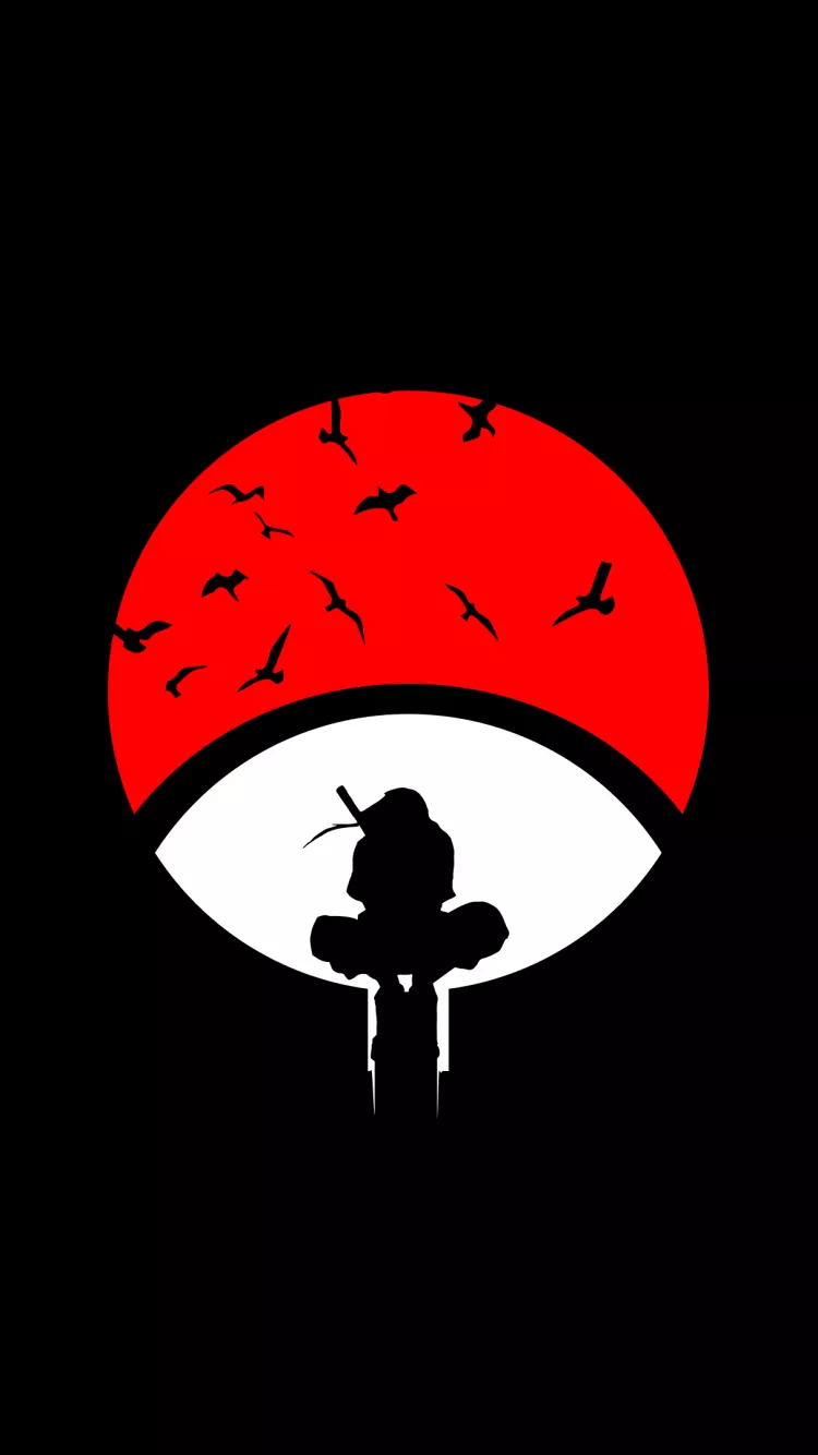 Itachi Uchiha Wallpaper 4K, Minimalist