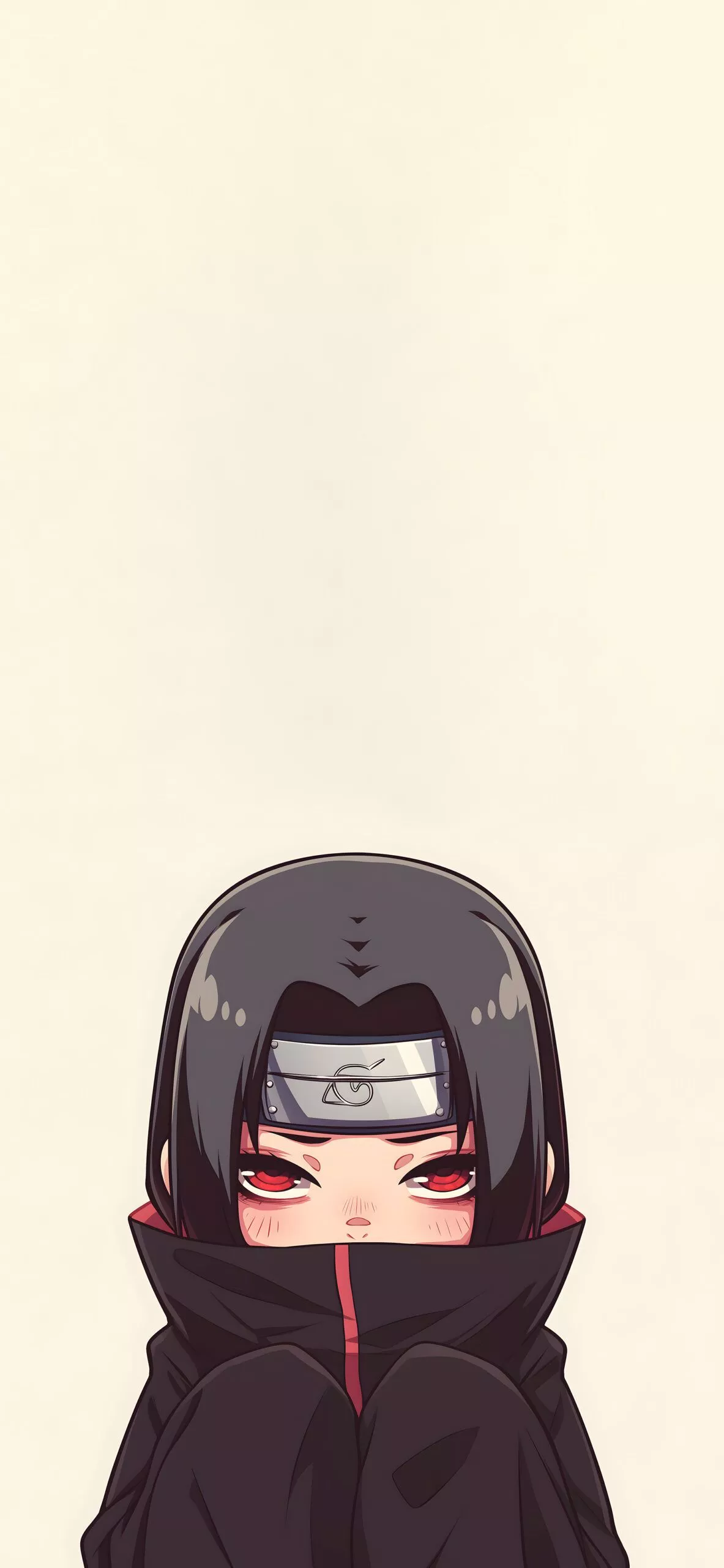 Cute Itachi Minimalist Art Wallpaper