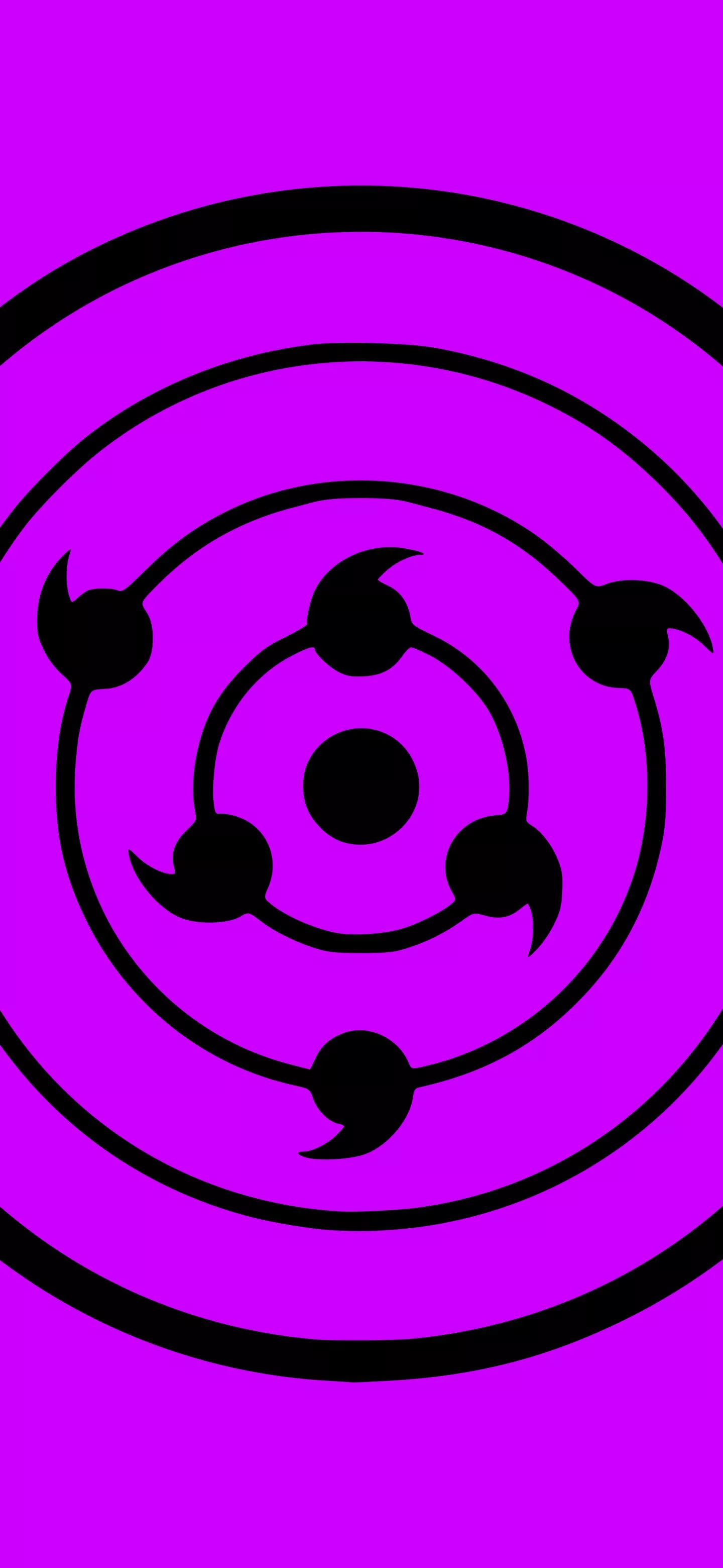 Mobile wallpaper: Anime, Naruto, Purple