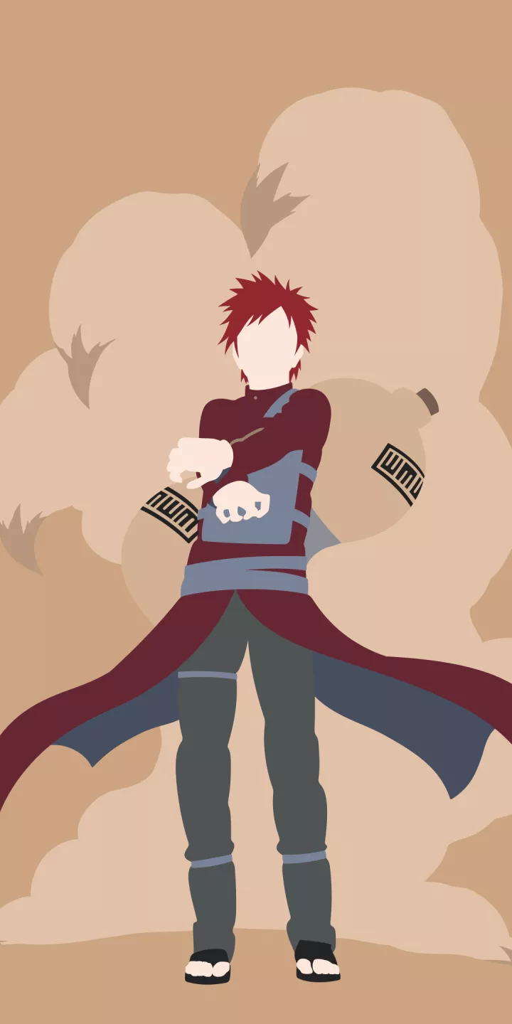 Download Gaara (Naruto) Minimalist