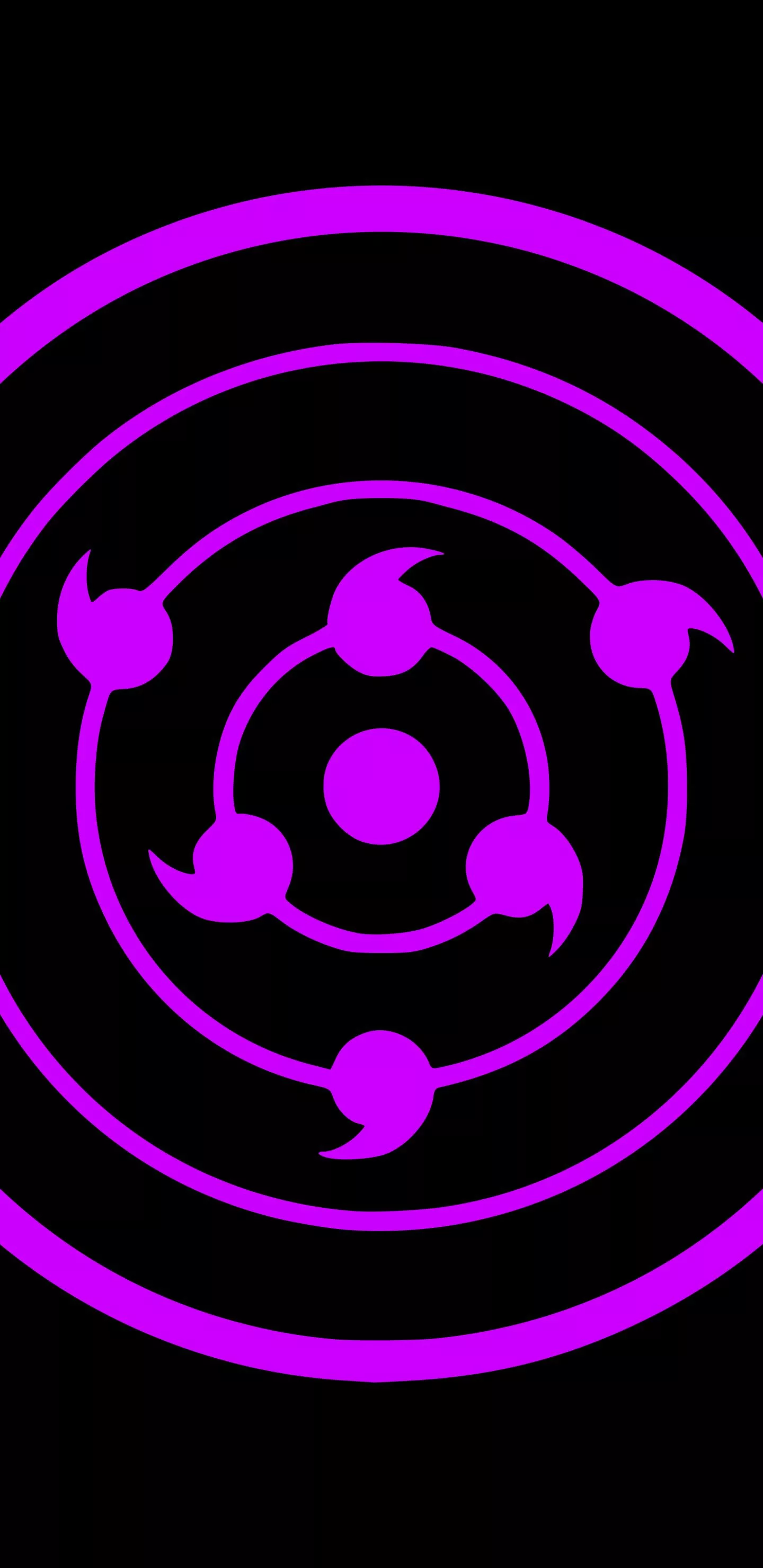 Anime, Naruto, Minimalist, Rinnegan