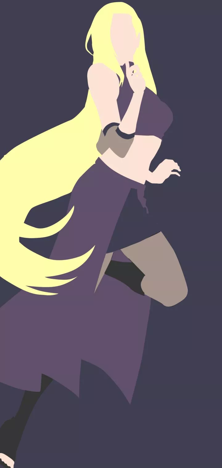 Anime, Naruto, Minimalist, Ino Yamanaka