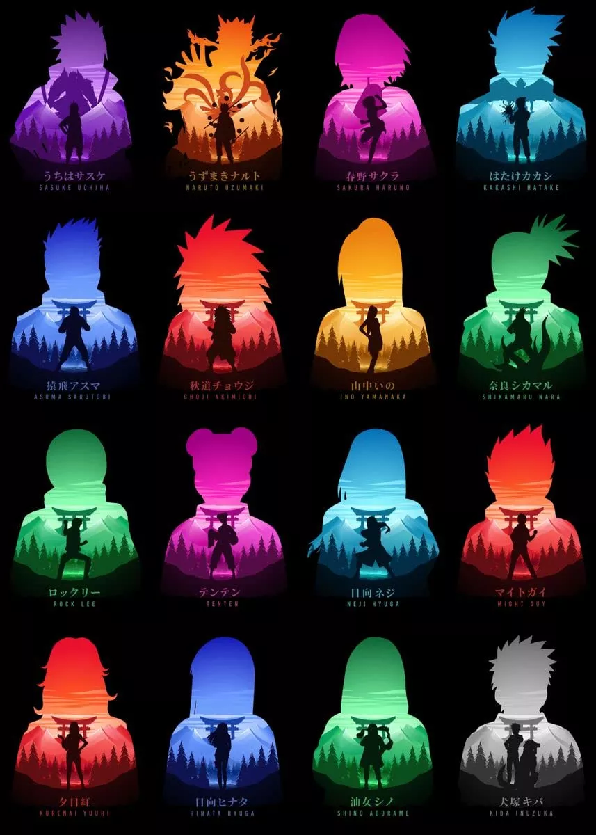 Minimalist Anime Canvas Wall Art Anime