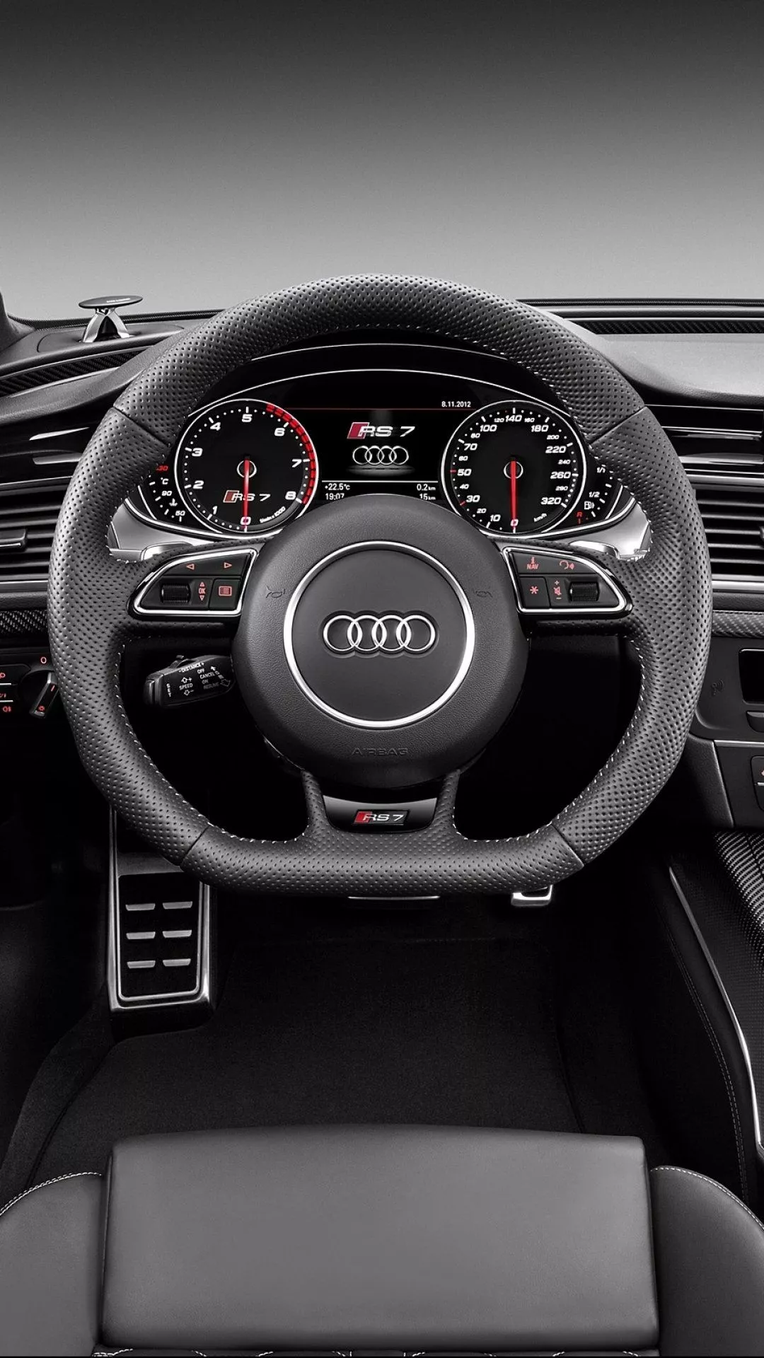 Audi Vehicle Audi RS7 Phone Wallpaper