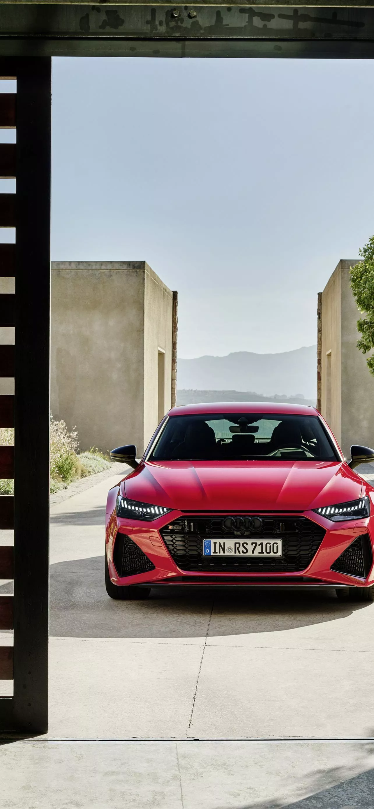 audi rs7 sedan front view 2019 lg v30