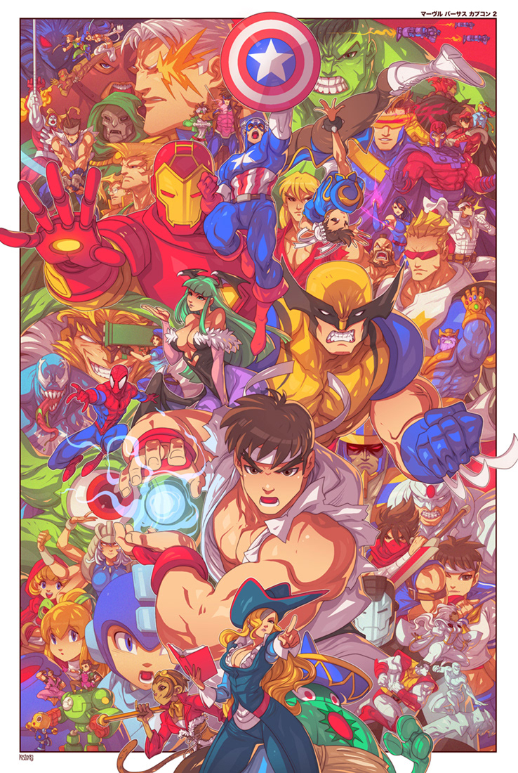 Marvel vs Capcom 2 - Behance