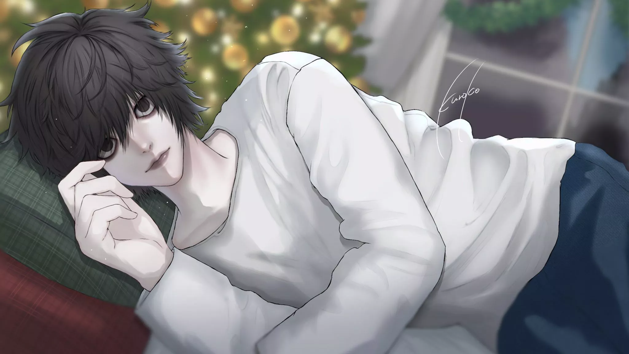 Merry Christmas. #DEATHNOTE #L