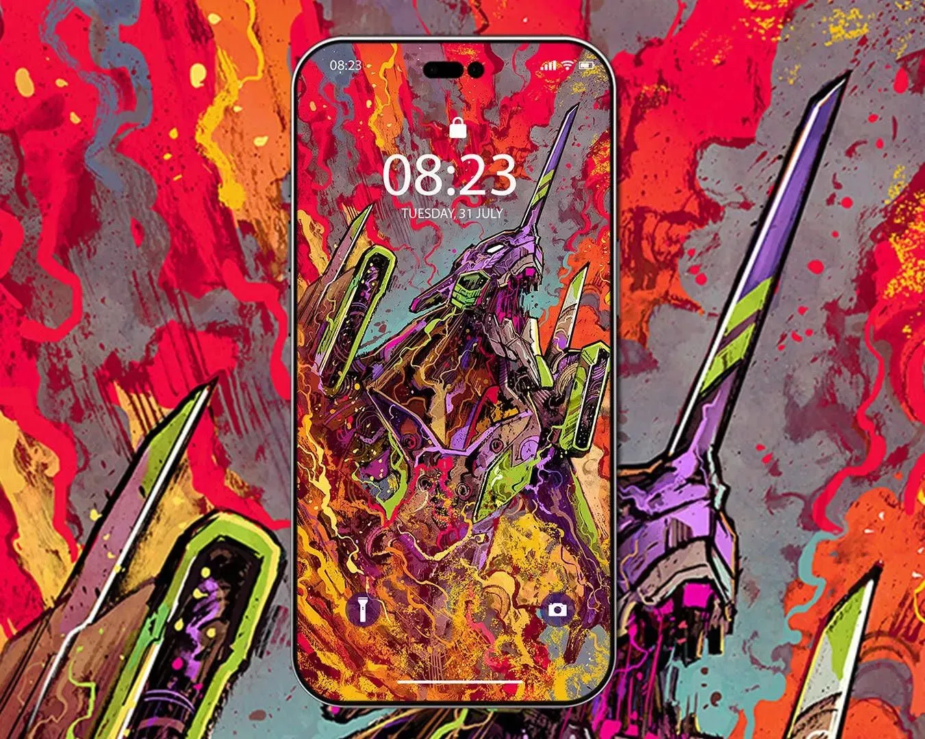 Evangelion Phone Wallpaper