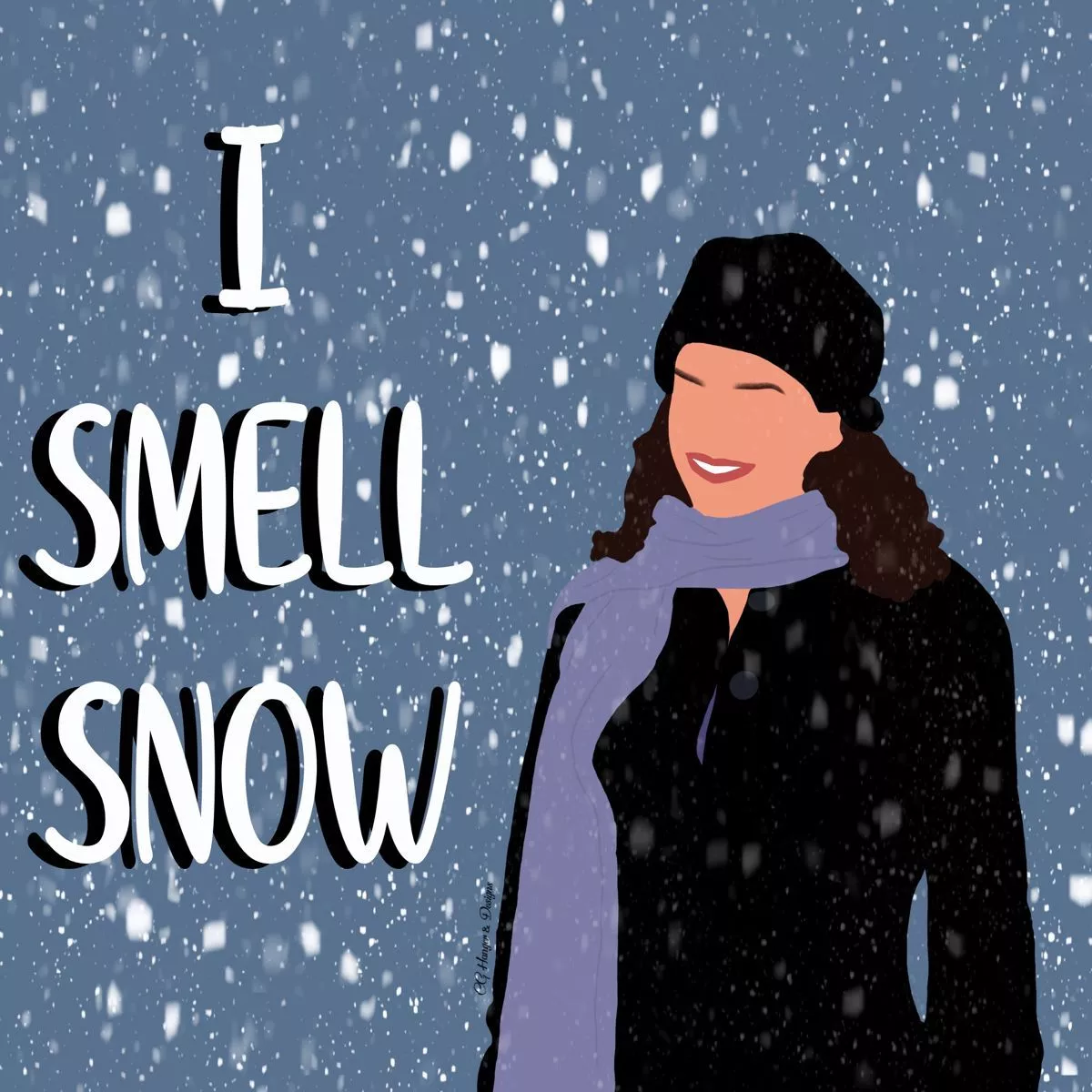 I smell snow