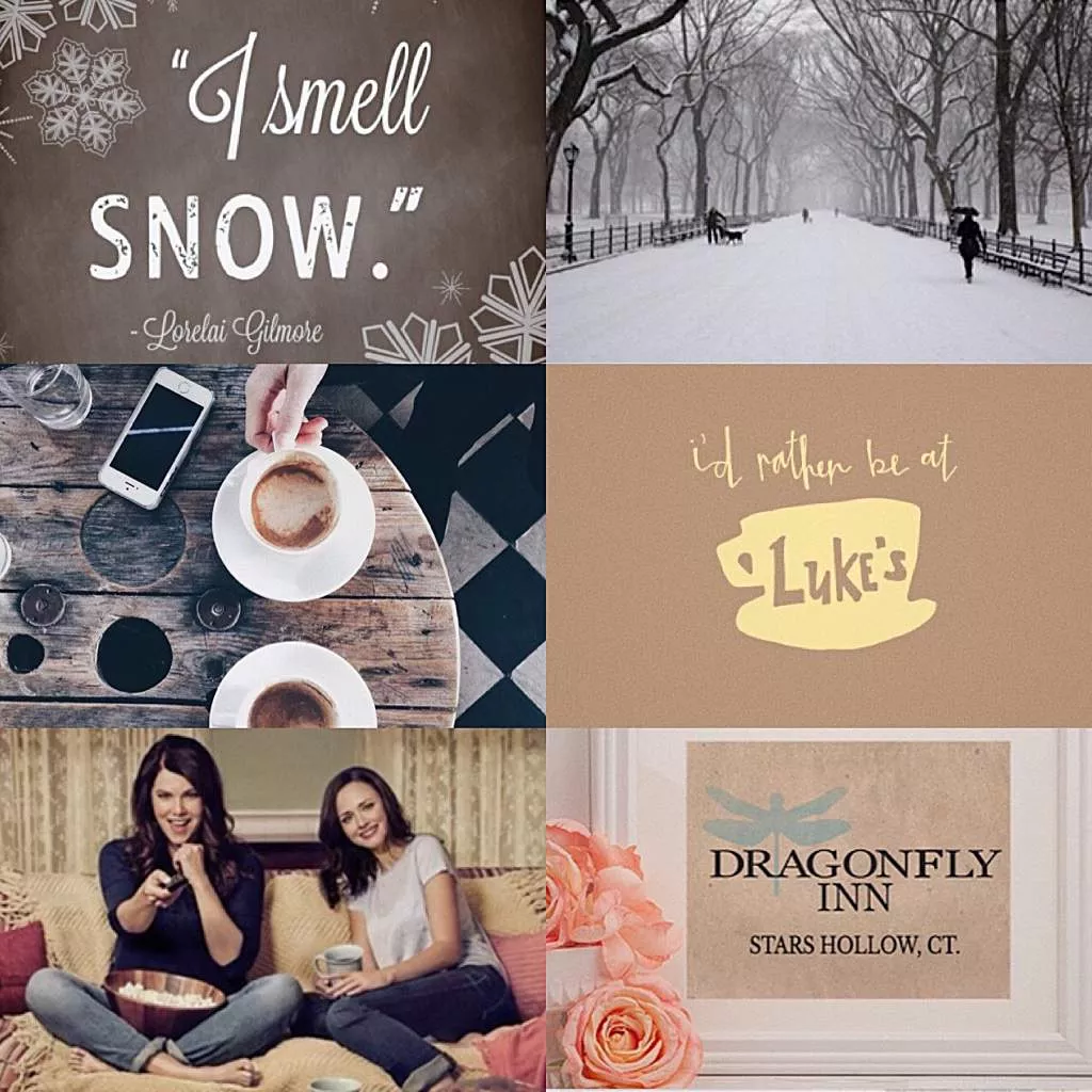 Gilmore Girls aesthetics. Gilmore