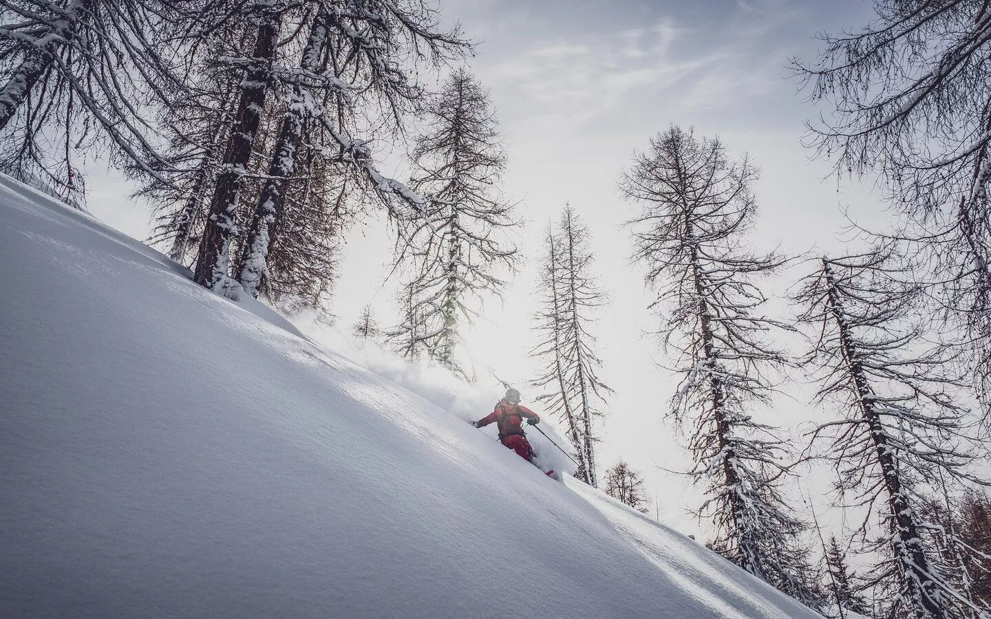 Freeride skiing Davos Klosters