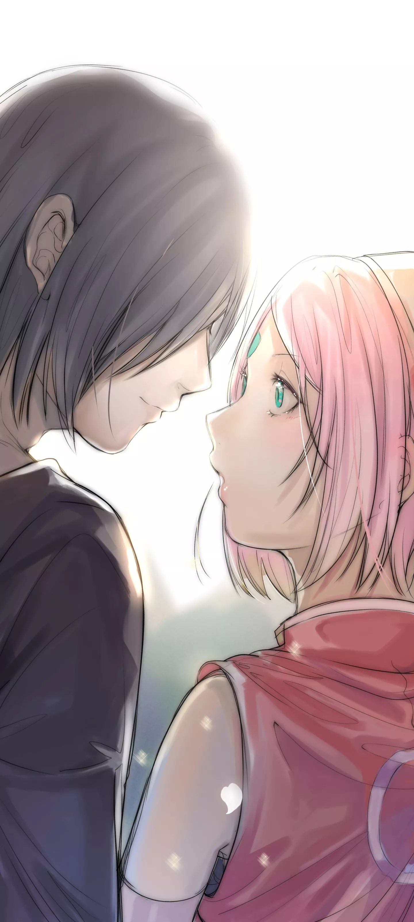 Anime, Naruto, Sasuke Uchiha, Sakura