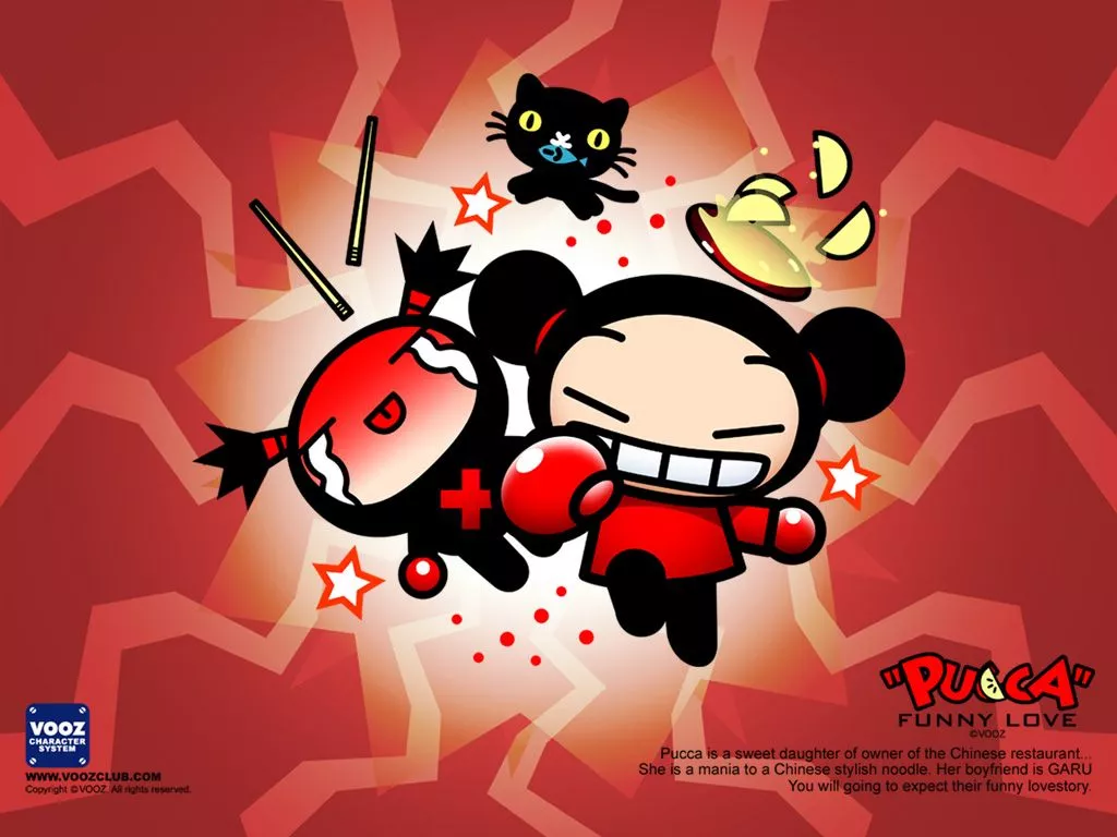 Pucca Love ♥. Pucca loves Garu