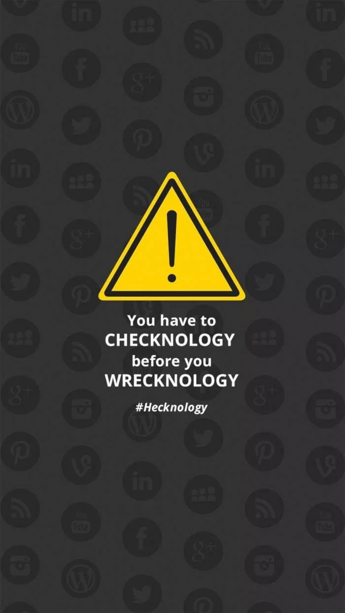 Technology Funny Phone Wallpaper