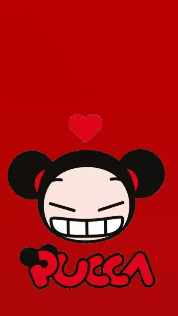 Grinning Pucca Digital Art Wallpaper