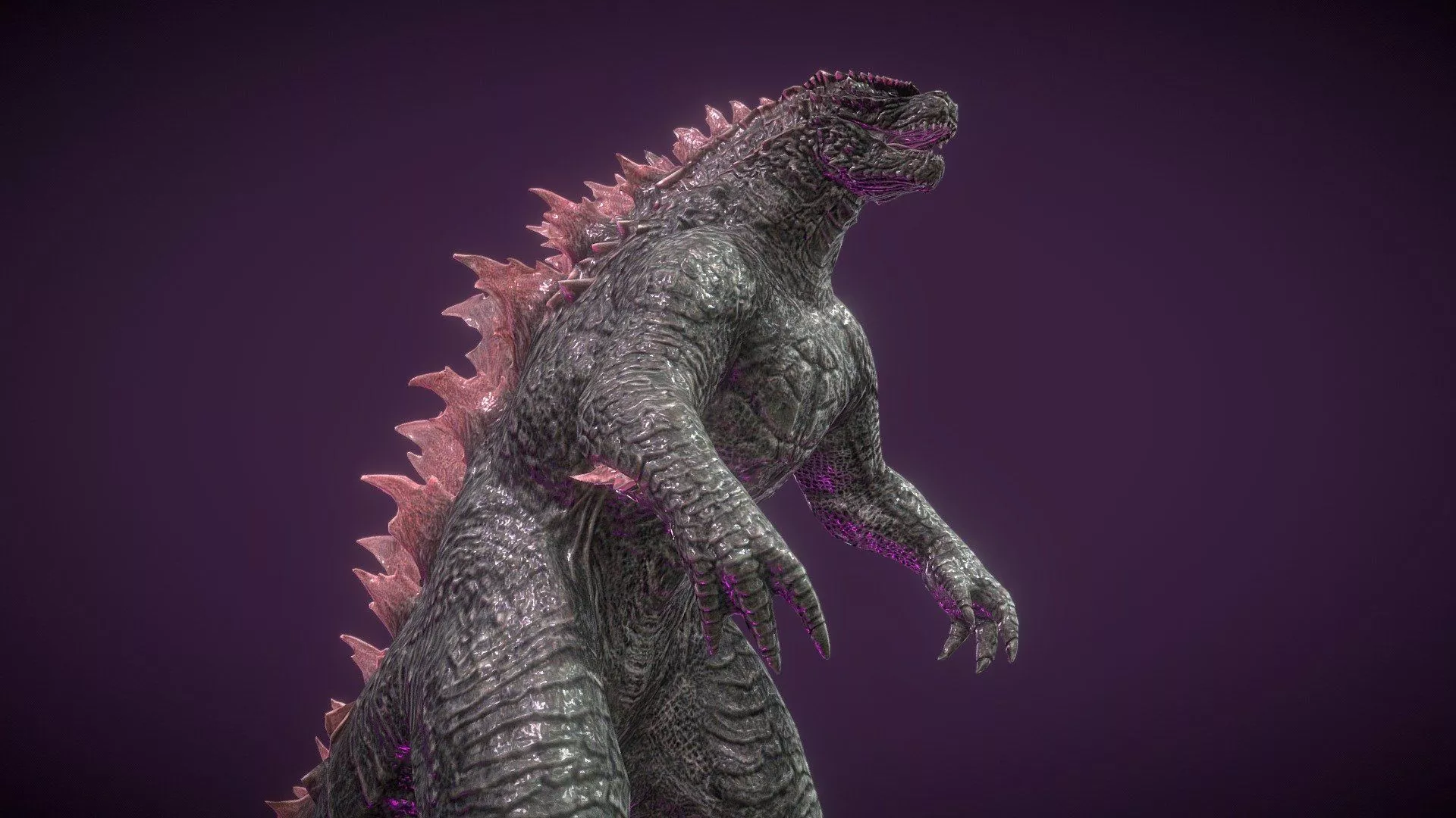 Evolved Godzilla Free 3D