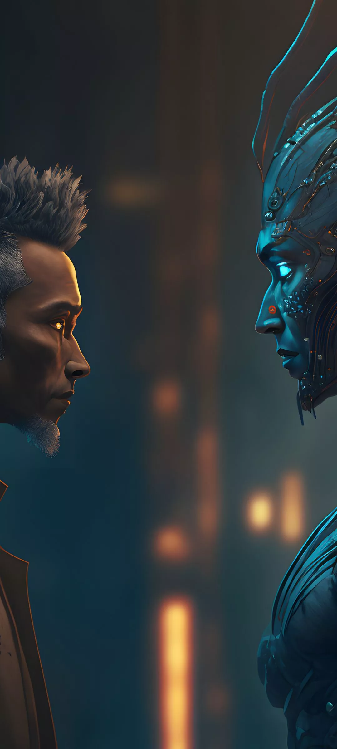 Download AI vs Human, Human, Robot