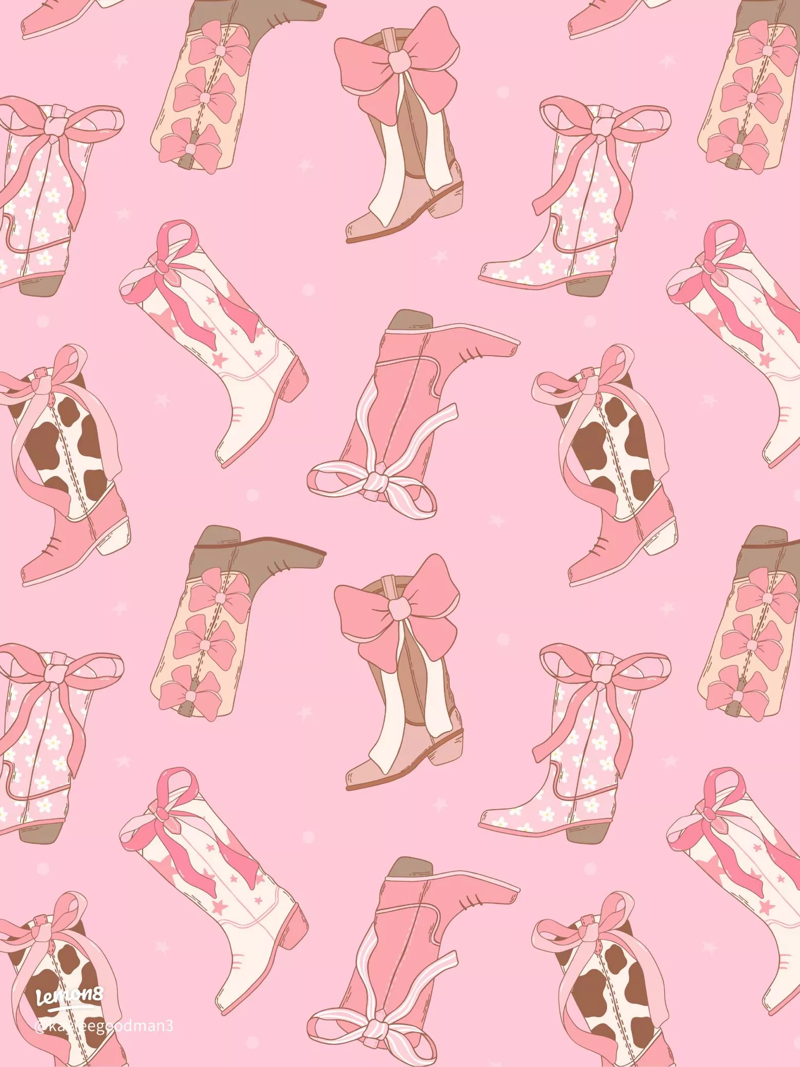 Cute preppy cowgirl wallpaper you need