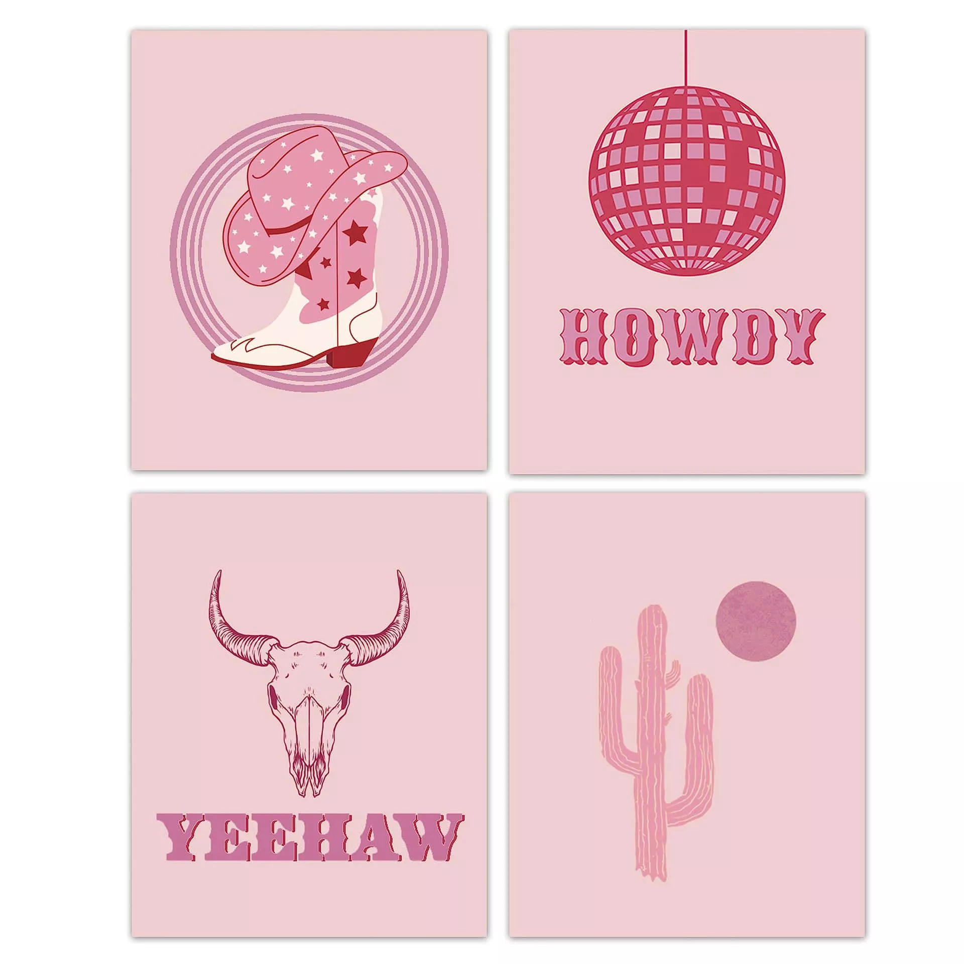 Download Preppy Pink Cowgirl Aesthetic