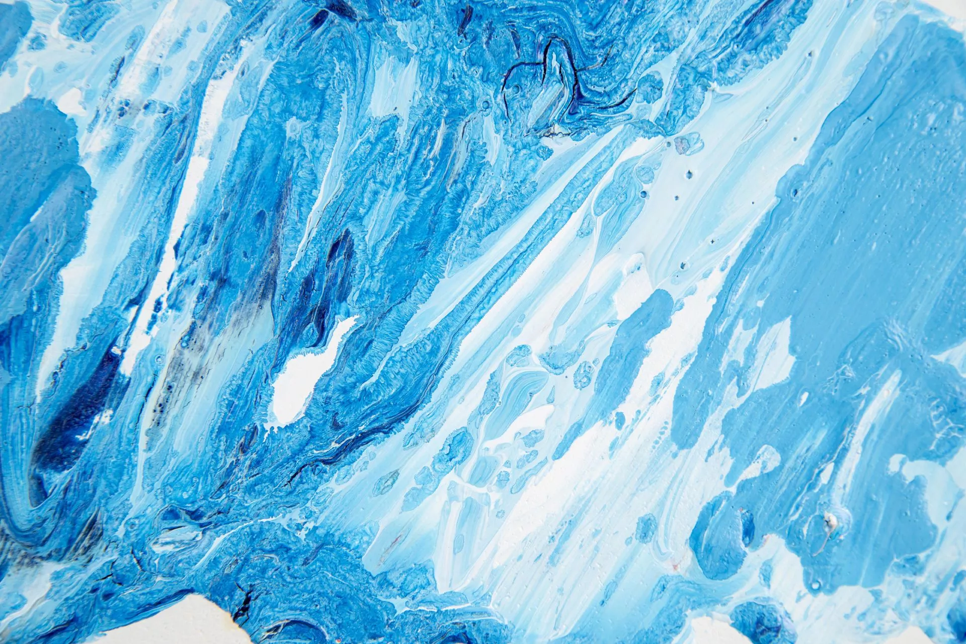 Blue 4k Abstract Liquid Wallpaper, HD