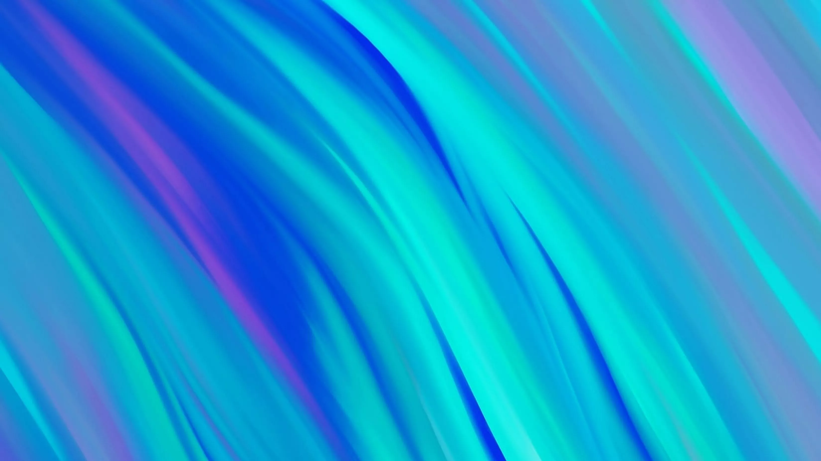 Turquoise Blue Gradient Liquid Abstract