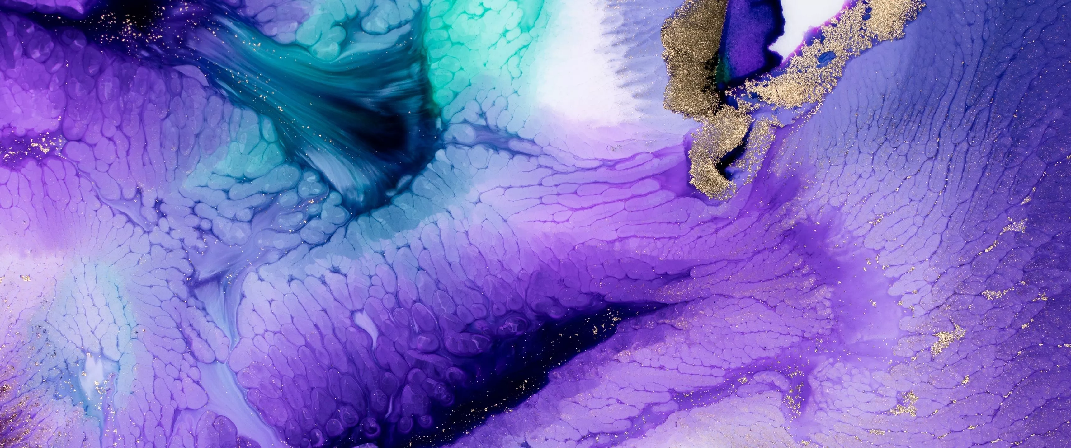 Pearl ink Wallpaper 4K, Liquid art