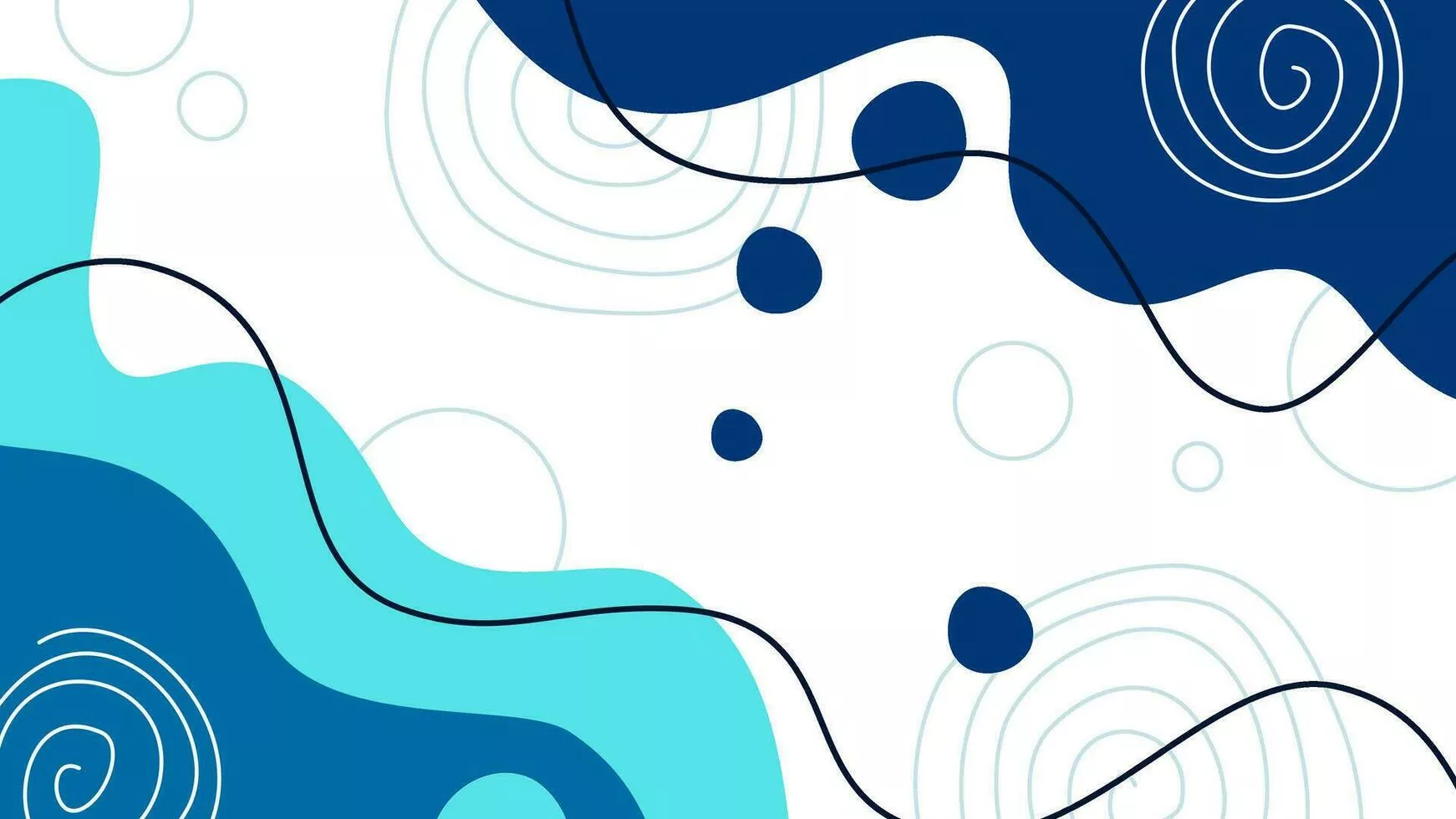 Ocean blue wavy background. Liquid