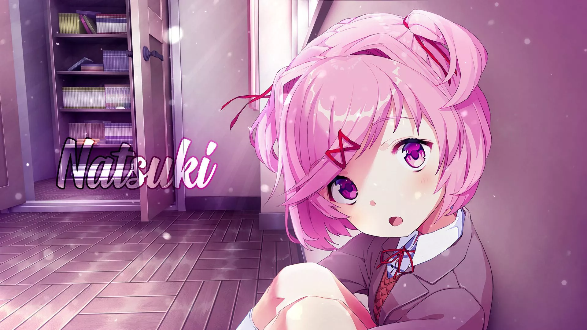 Desktop wallpaper: Natsuki (Doki Doki Literature Club!), Video Game, Doki Doki Literature Club! 4K free download for PC. 895976