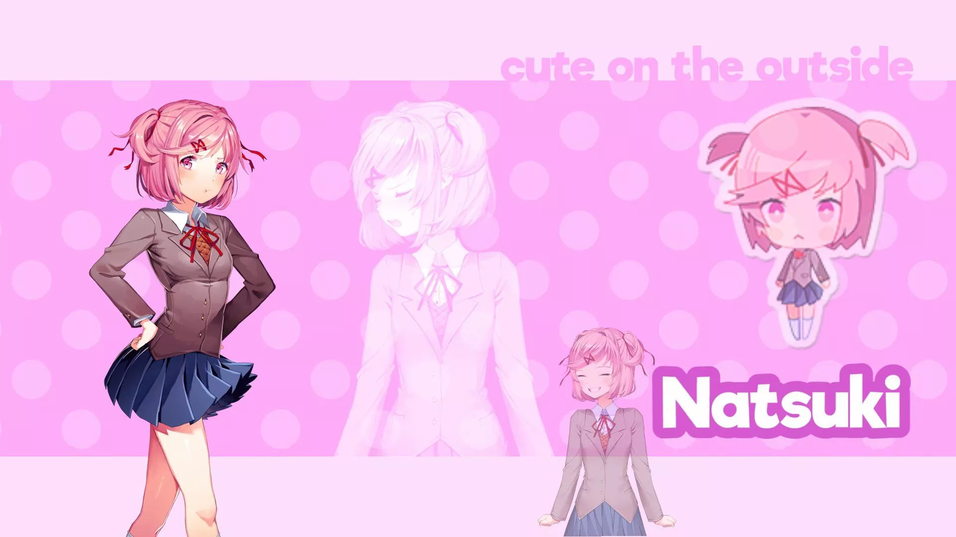 Natsuki HD Wallpaper Doki Literature Club!