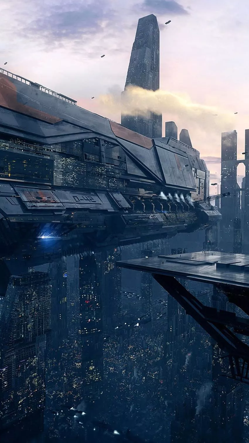 sci fi iphone HD phone wallpaper