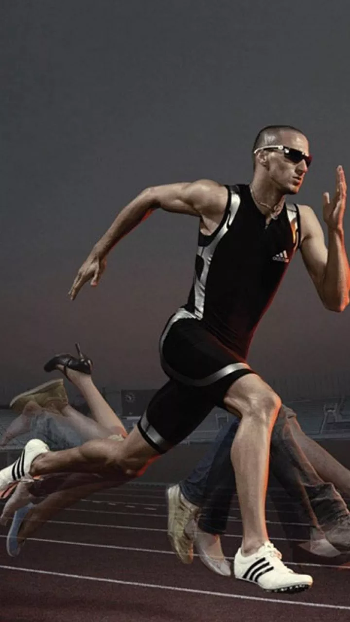 Download Running Sports Phone Wallpaper