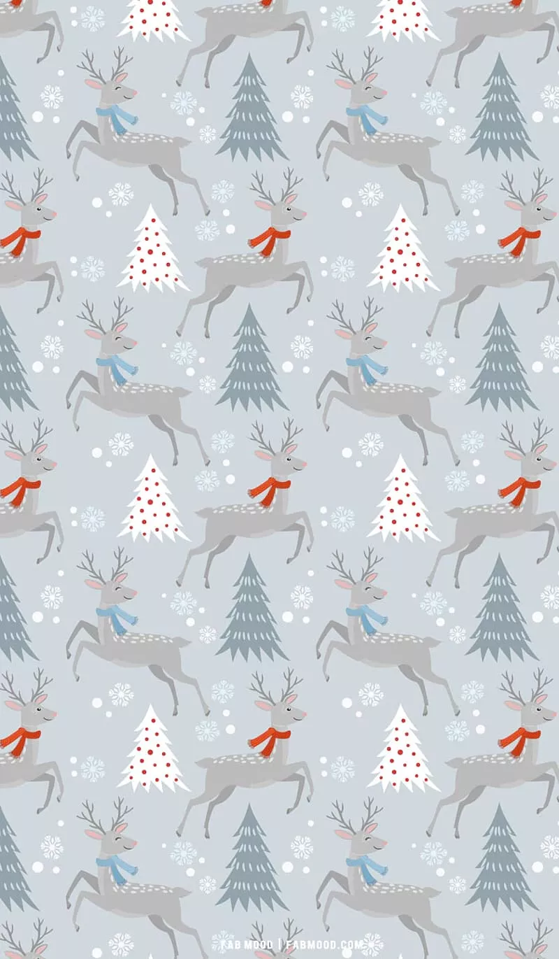 HD preppy christmas wallpaper