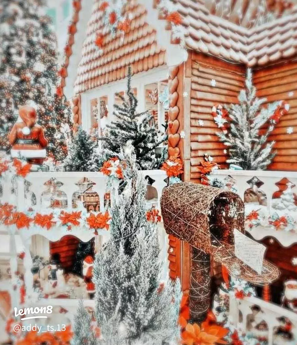 Preppy Christmas wallpaper