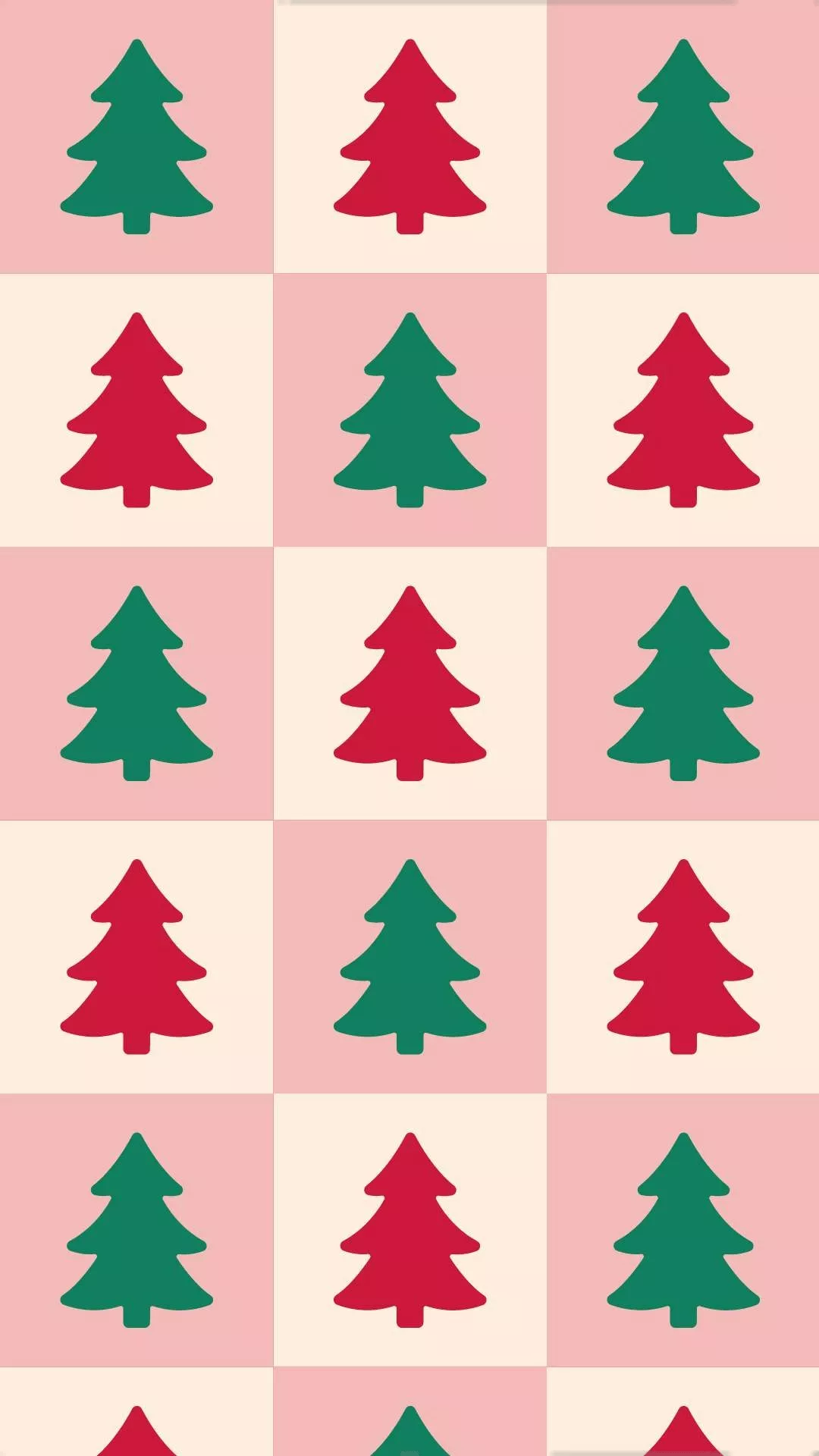 Preppy Christmas Wallpaper
