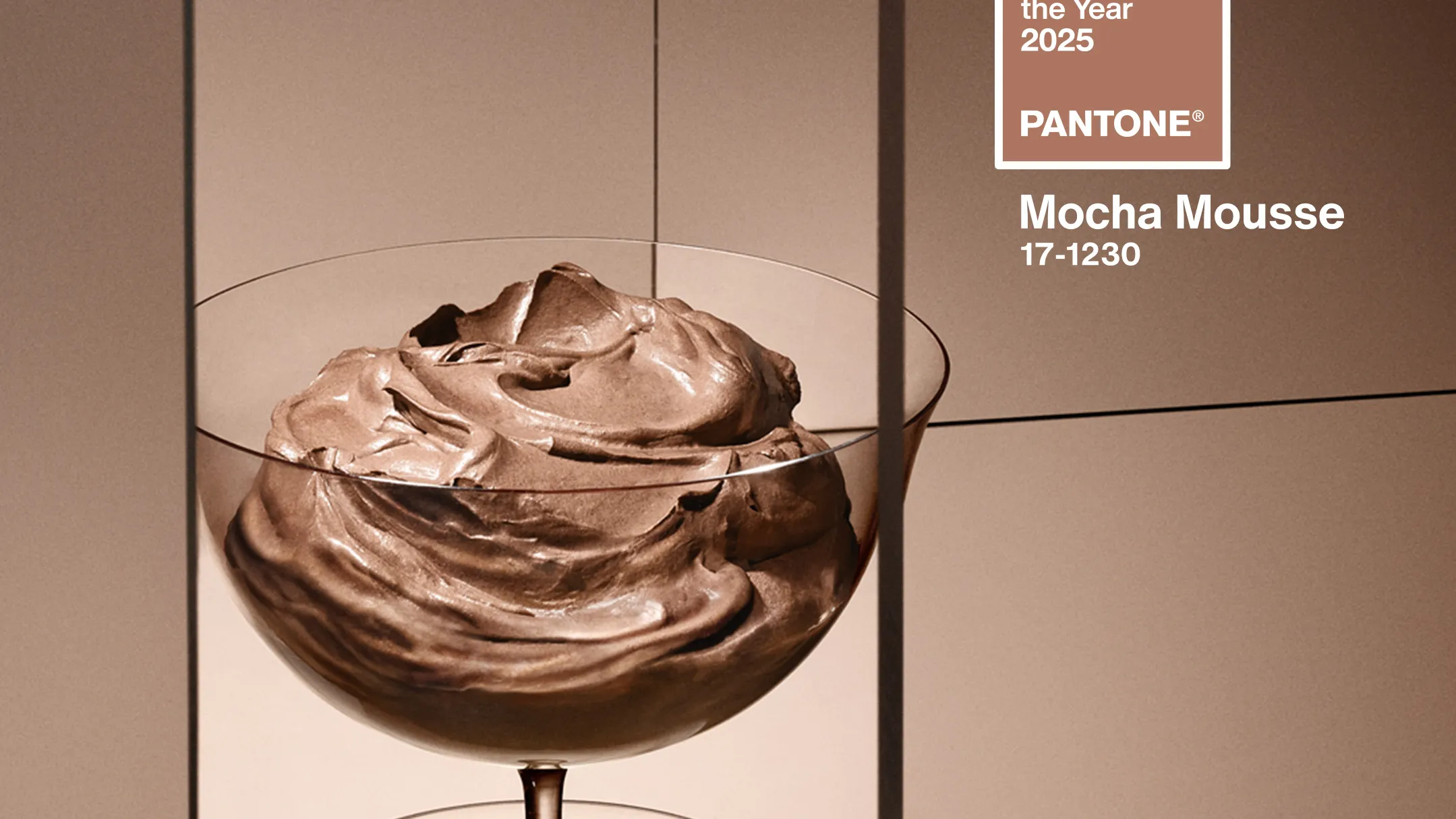 Pantone color of the year 2025 is Mocha