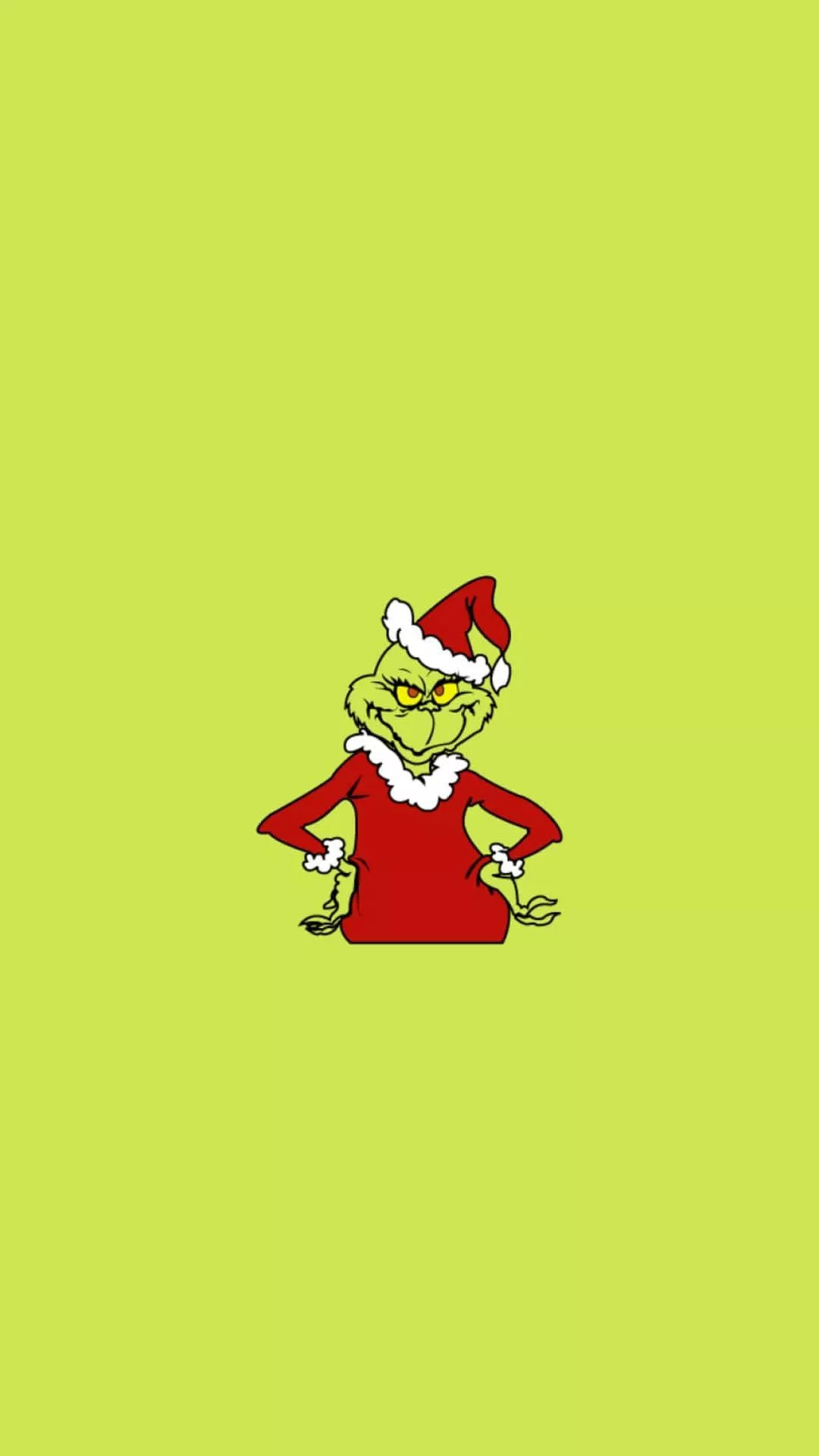 Preppy Grinch Wallpaper