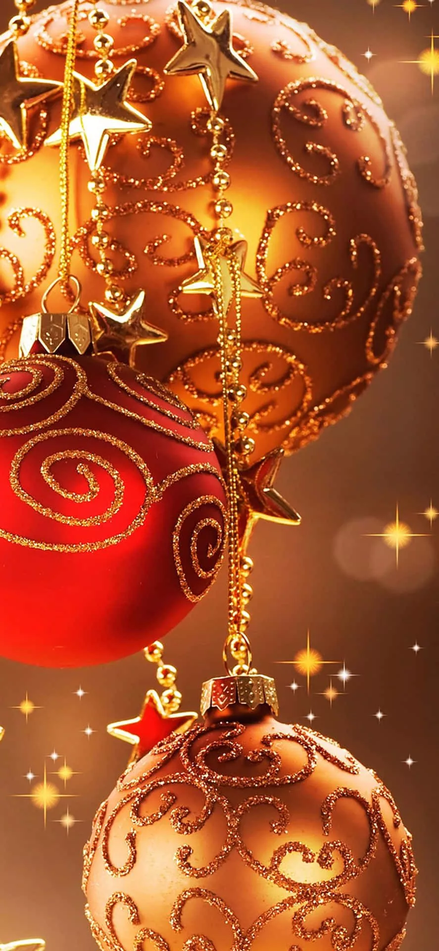 Gold Ornaments Wallpaper