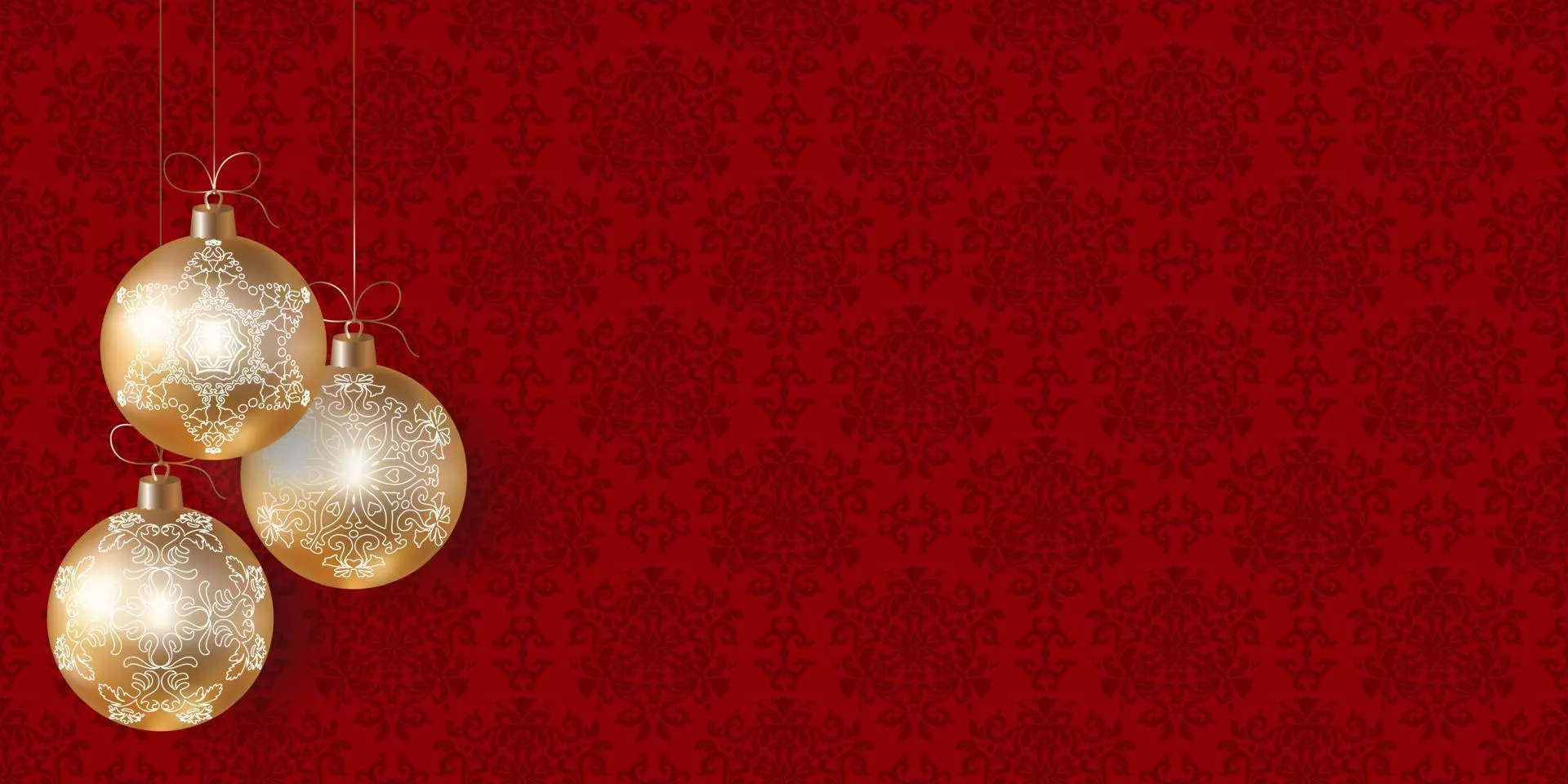 Christmas red patterned background