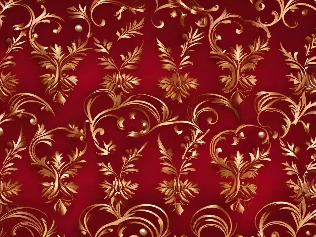 Christmas Wallpaper Red Rich Red