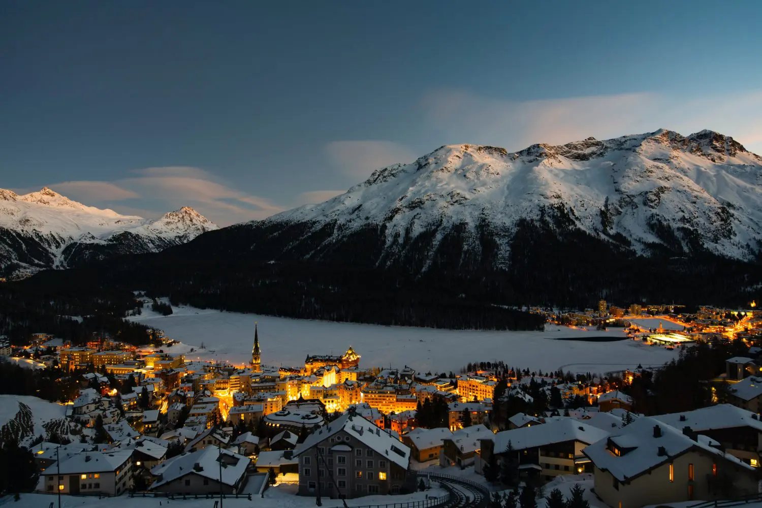 the Swiss Alps