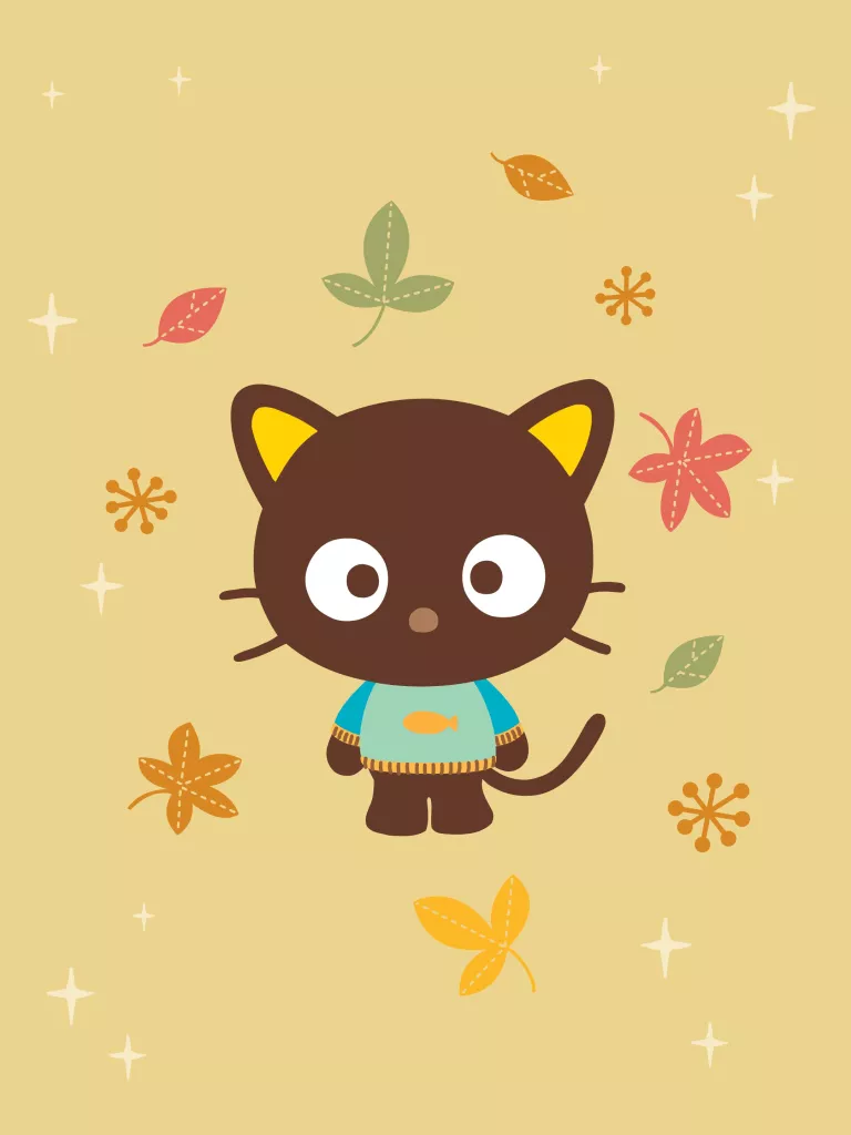 Sanrio Wallpaper 4K, Chococat, Pastel