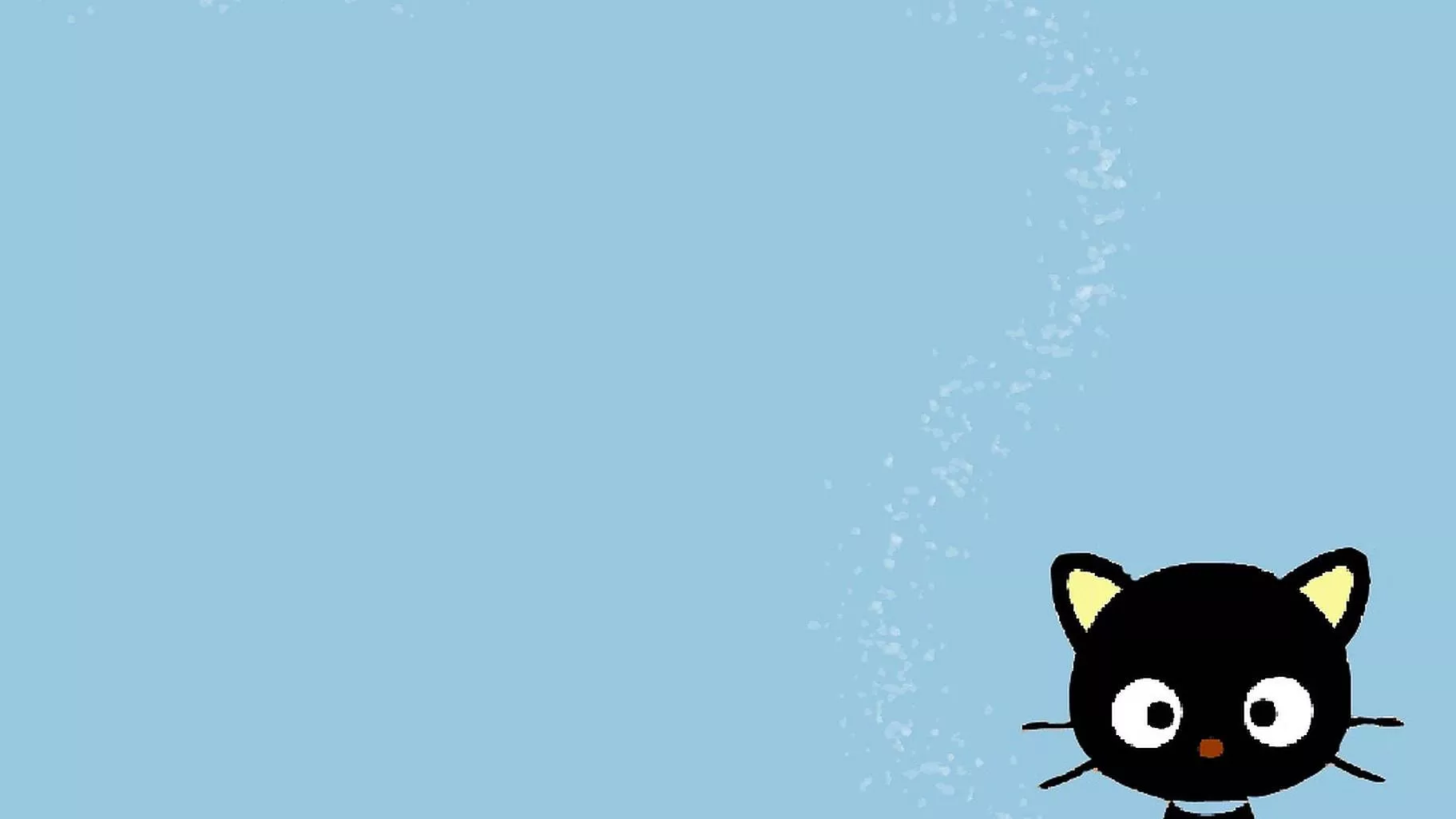 Baby Blue Chococat Wallpaper