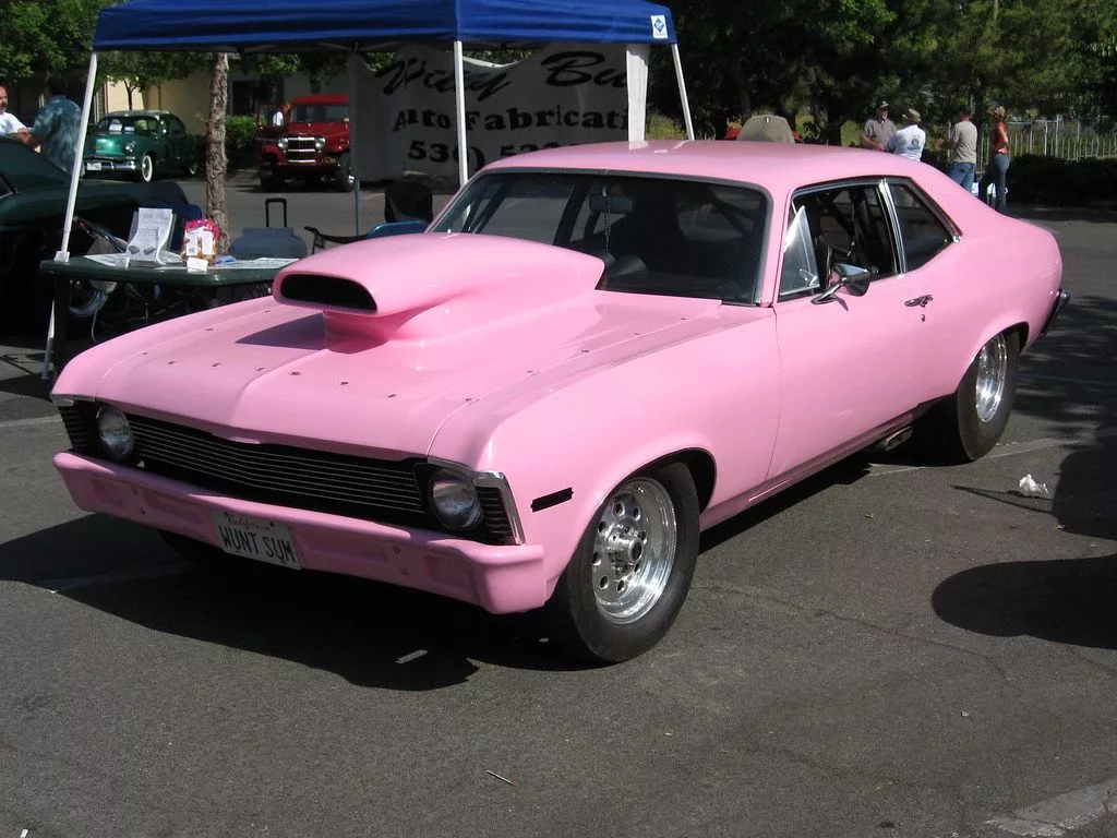 Pink Nova Dragster. Save me from