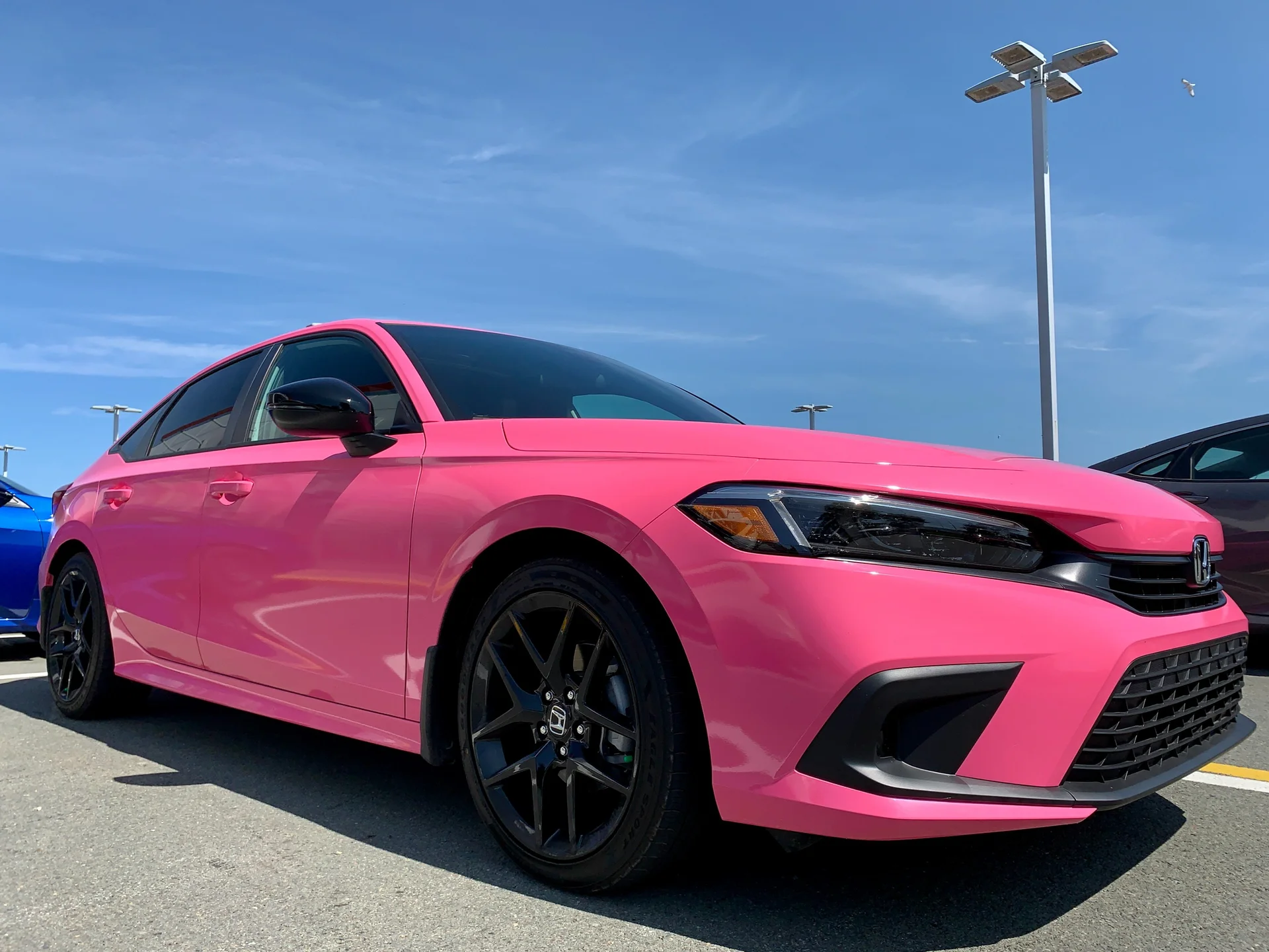 Pink 2022 Honda Civic Sportth Gen