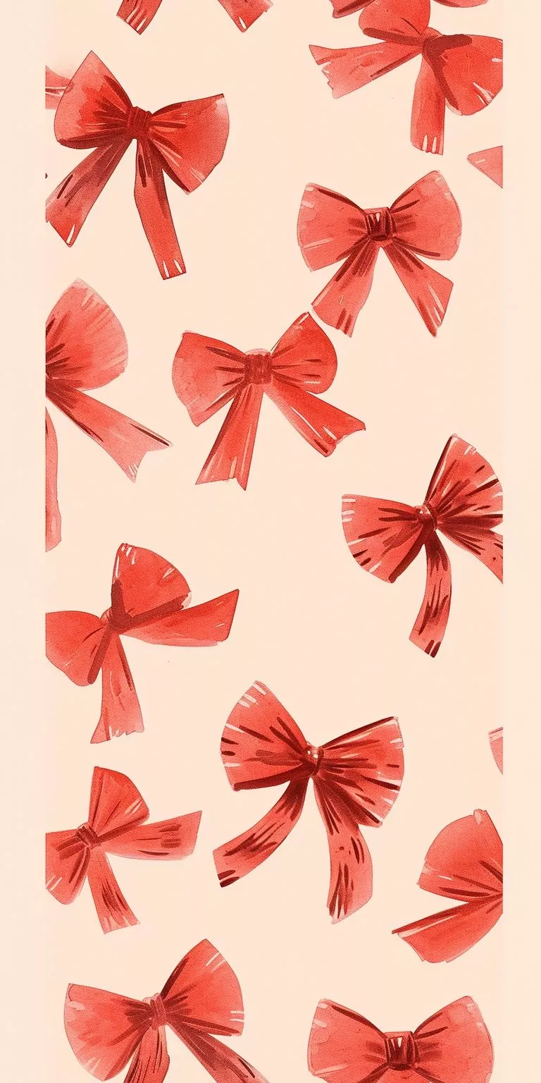 Charming Bow Wallpaper to Adorn
