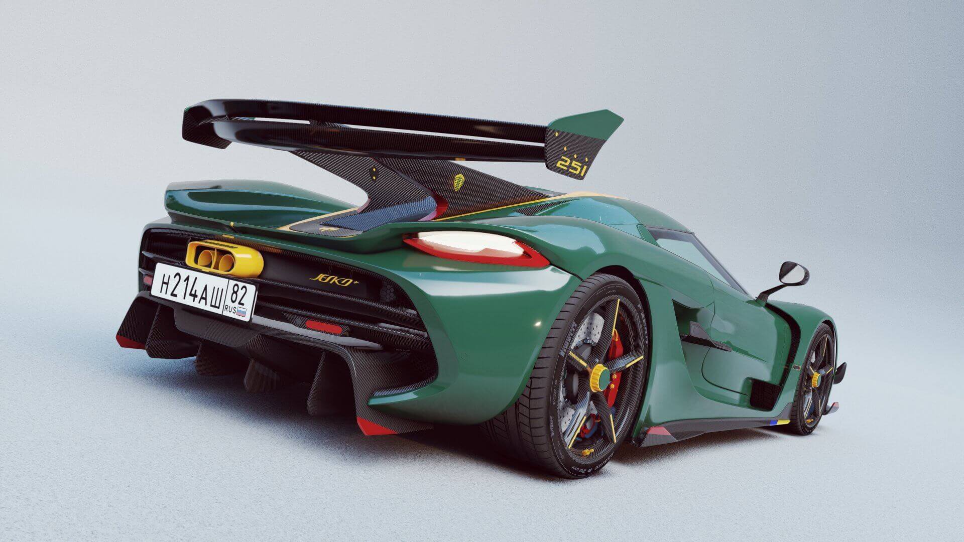 Koenigsegg Jesko 2020 Render