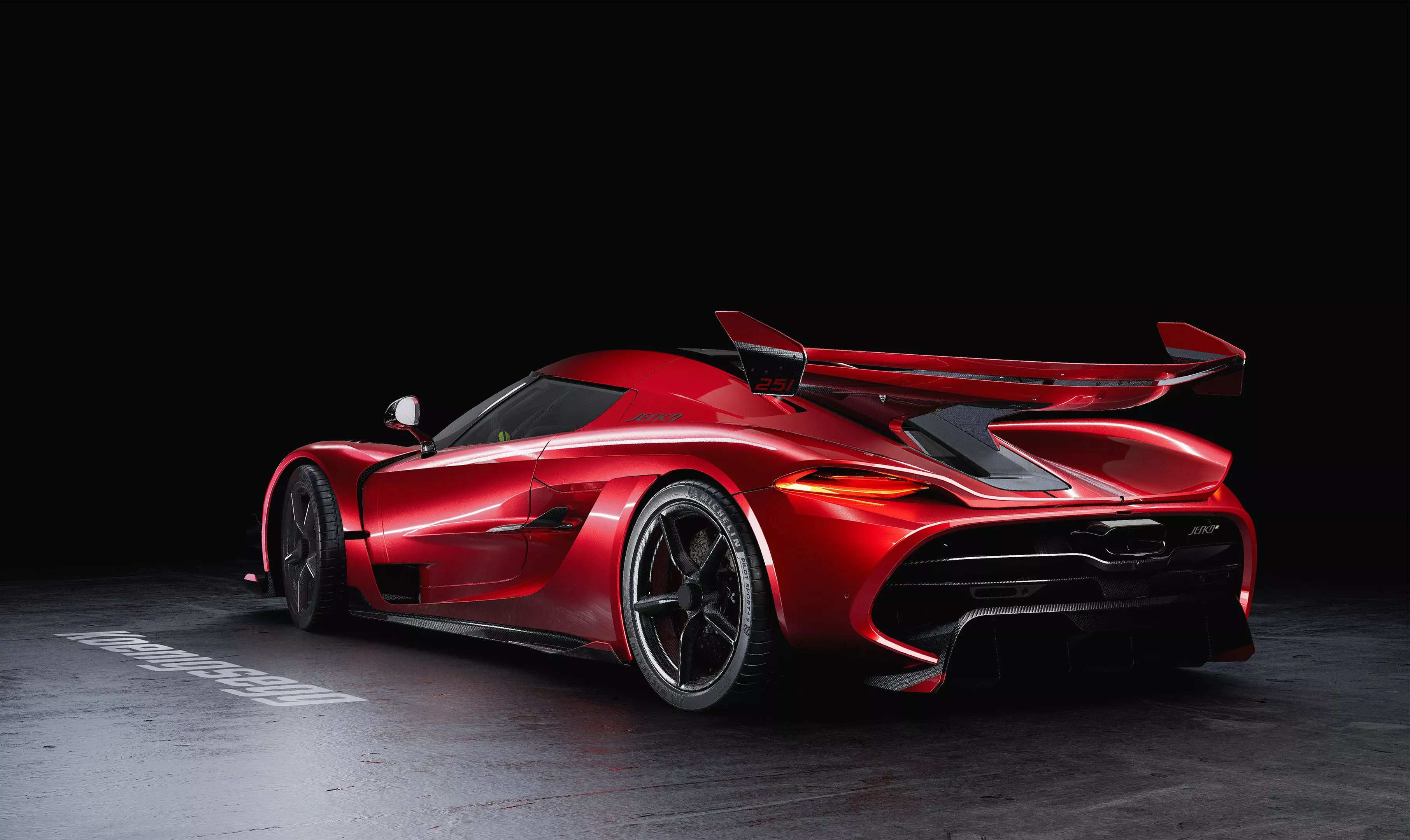 Koenigsegg Jesko Engine 4 RTX