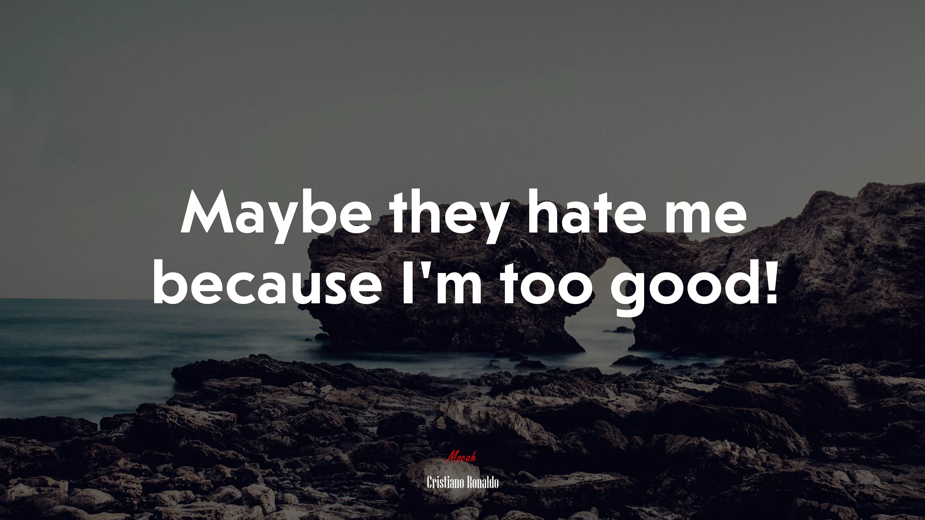 Cristiano Ronaldo quote, HD Wallpaper