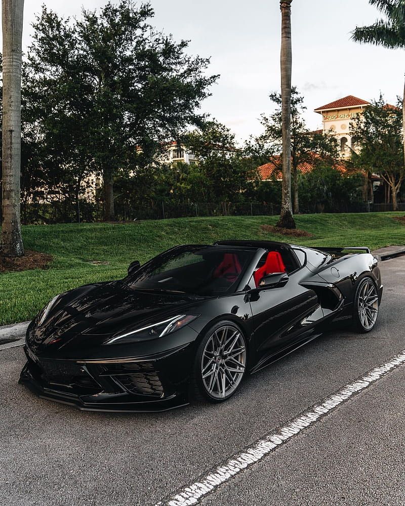 HD corvette c8 wallpaper
