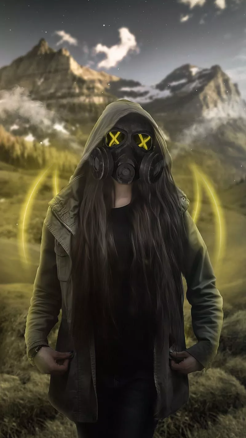 HD toxic girl wallpaper